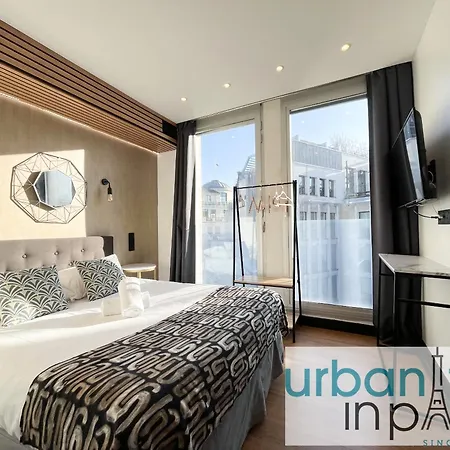 Urban Flat 128 - Art Rock 4bdr Flat Near Champs-elysees
