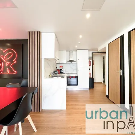 Urban Flat 128 - Art Rock 4bdr Flat Near Champs-elysees *