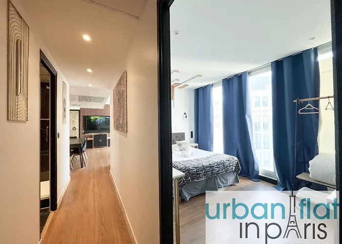 Urban Flat 128 - Art Rock 4bdr Flat Near Champs-elysees Apartamento *