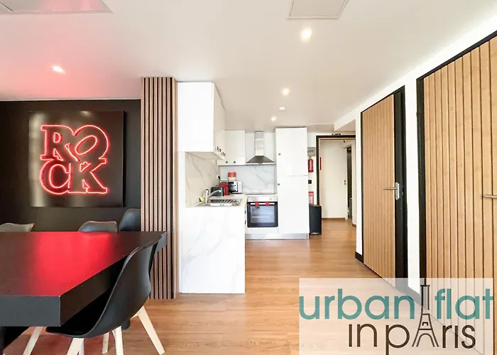 Urban Flat 128 - Art Rock 4bdr Flat Near Champs-elysees *